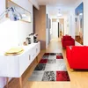 Image de SUBWAY CUBE Tapis de salon en polypropylène - 80x150 cm - Rouge