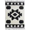 Image de Tapis berbère crème et gris à effet relief 120x170
