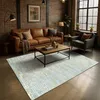 Image de Tapis en cuir recyclé naturel doré patchwork 120x170