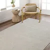 Image de Tapis moderne à motif losange beige 120x170