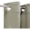 Image de Rideau toucher velours taupe 140x250