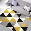 Image de TAO SCANDI Tapis de salon - 150 x 220 cm - Polypropylène - Jaune