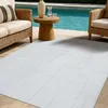 Image de Tapis - THE DECO FACTORY - Ariane - 160 x 225 cm - Résistant à lhumidité - Résistant aux UV - Blanc ivoire