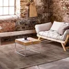 Image de Tapis aspect velours taupe 160x230