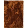 Image de Tapis à poils longs extra-doux marron 160x230