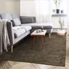 Image de Tapis texturé vintage marron écorce 190x290