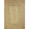Image de Tapis en jute tressé naturel artisanal 45x120