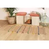 Image de Tapis - THE DECO FACTORY - COLOR JUTE - Jute et laine - 50x150 cm - Tresses multicolores