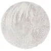 Image de Tapis à base fine et souple extra doux blanc diam.70