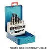 Image de Coffret de forets et tarauds - TIVOLY - SGX M3 à M12 - 7 forets - 7 tarauds - Acier