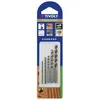 Image de Forets technic bois - TIVOLY - Coffret de 5 forets - Diam.2 à 5 mm - Acier