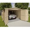Image de Garage abri voiture bois brut 18 m²