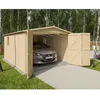 Image de Garage abri voiture bois brut 15 m2