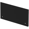 Image de Cuisine extérieure Modulo noir et inox - Crédance 60 cm - ENO - Gris - Inox - 60 x 2 x 30 cm