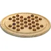 Image de Jeu de société - JEUJURA - Solitaire en bois - Plateau et pions en bois - Diamètre 29 cm