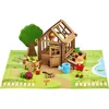 Image de La Serre du Jardinier 40 Pièces - JEUJURA - Jeu de Construction en Bois Naturel Tapis et Accessoires Inclus 22x185x85 cm