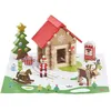 Image de La cabane du Père Noël - Jeu de construction - JEUJURA - 60 pièces