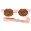 Image de Isotoner Lunettes de soleil 2-3 ans attache tête verres catégorie 3 rose bébé fille