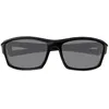 Image de Isotoner Lunettes de soleil sport finition gomme noir homme