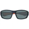 Image de Isotoner Lunettes de soleil sport finition gomme verres polarisants kaki mixte adulte