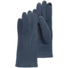 Image de Isotoner Gants tactiles en tissu doux et chaud non doublés bleu femme
