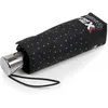 Image de Isotoner Parapluie X-tra Solide anti-retournement 28cm ultra déperlant ouverture/fermeture automatique mini pois femme