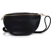 Image de Isotoner Sac banane noir bandoulière tendance mode passe partout   ceinture réglable détachable pratique noir femme