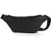 Image de Isotoner Sac banane noir bandoulière tendance ceinture réglable détachable pratique prêt du corps noir mixte adulte