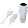 Image de TIBELEC Kit adaptateur bouteille équipé E14 blanc
