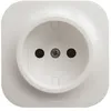 Image de ARNOULD Profil éco complet prise de courant sans terre carré en saillie blanc