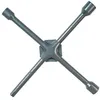 Image de Clé en croix fixe renforcée métal satiné douille de 17 19 21 cm. - AUTOBEST