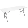 Image de Table pliante jardin - Table Pique Nique - Portable avec Poignée - Table de Camping 8 places - Table salles des fêtes