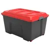 Image de Malle à roulettes Locker noir et rouge 135L L.78 6 x l.58.5 x h.45 cm