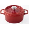 Image de INVICTA Cocotte ronde - Ø 20 cm - Rubis - Tous feux dont induction
