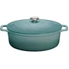 Image de Cocotte ovale 33 cm Chasseur bleu