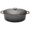 Image de Cocotte - CHASSEUR - PUC473389 - Fonte émaillée - 33 cm - Caviar - 9 L