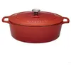 Image de Chasseur Cocotte ovale en fonte émaillée 35cm rubis sublime - puc473558