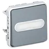 Image de Inverseur lumineux - LEGRAND - Réf 3792 - 10AX - Gris - Encastre/saillie