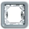 Image de Plaque support simple Legrand PLEXO encastrÃ© gris en occasion ou reconditionné
