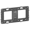Image de Support universel BATIBOX à vis 2 postes / 4 - 5 modules pour Mosaic Céliane ou Soliroc - LEGRAND - 419582