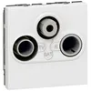 Image de Prise TV LEGRAND FM Sat Mosaic Blanc 2 Modules en occasion ou reconditionné