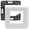 Image de LEGRAND Plaque support fixation à vis 2 modules Mosaic blanc