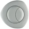 Image de Commande PN à encastrer bouton relief double volume blanche Siamp