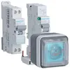 Image de Transformateur - HAGER - Witty IP55 3KW 2P+T M2 - Monophasé - Protection différentielle - Gris