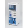 Image de Caisson de bureau à roulettes 472 cm - Blanc