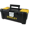 Image de STANLEY Boîte à Outils 30 cm - Plastique avec 2 Organiseurs Sur Le Couvercle - Plateau Porte-Outils STST1-75518