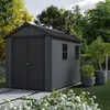 Image de Abri de jardin NEWTON PLUS 759 - 5.7m² - Gris
