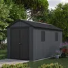 Image de Abri de jardin NEWTON PLUS 7513 - 8.6 m² - Gris