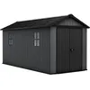 Image de Abri de jardin NEWTON PLUS 7515 - 10 m² - Gris