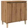 Image de Bonne qualité - Armoire de rangement Armoire dévier chêne artisanal 58x33x60cm - Bois dingénierie DECO M5131934